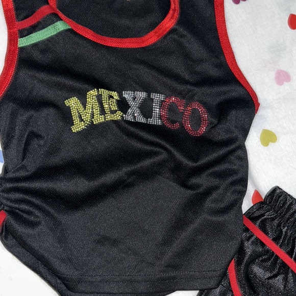 Child double piece Mexico skirt - Picture 4 of 4